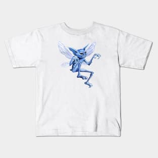 Blue magical creature Kids T-Shirt